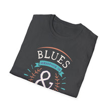 Load image into Gallery viewer, SS T-Shirt, Blues &amp; Beer - Multi Colors
