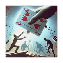 Load image into Gallery viewer, Matte Canvas, The Only Card Left to Play
