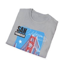 Load image into Gallery viewer, SS T-Shirt, San Francisco Art - Multi Colors

