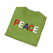 Load image into Gallery viewer, SS T-Shirt, PEACE USA - Multi Colors
