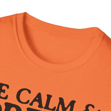 Load image into Gallery viewer, SS T-Shirt, Be Calm - B&amp;W - Multi Colors

