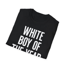 Load image into Gallery viewer, SS T-Shirt, White Boy of the Year - Multi Colors
