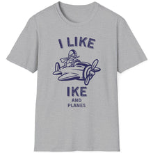 Load image into Gallery viewer, SS T-Shirt, I Like Ike - Multi Colors
