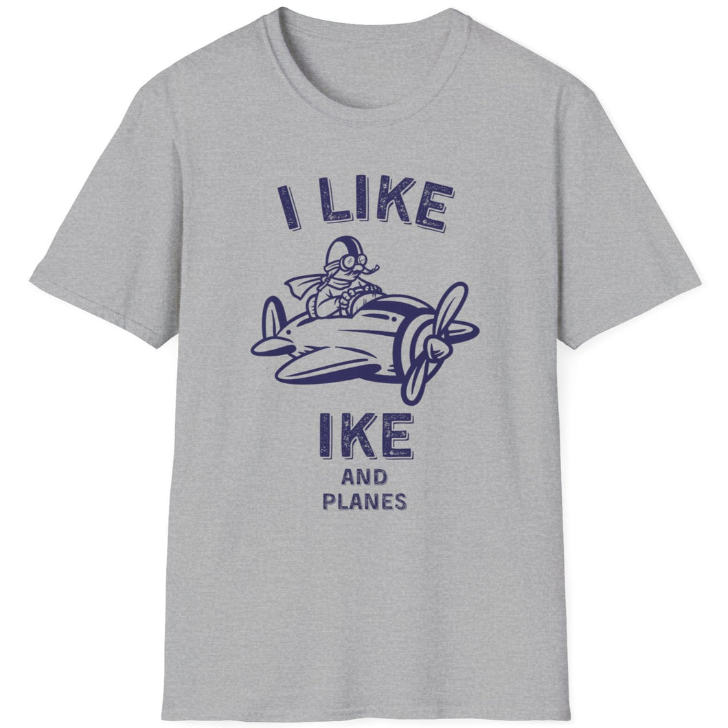 SS T-Shirt, I Like Ike - Multi Colors