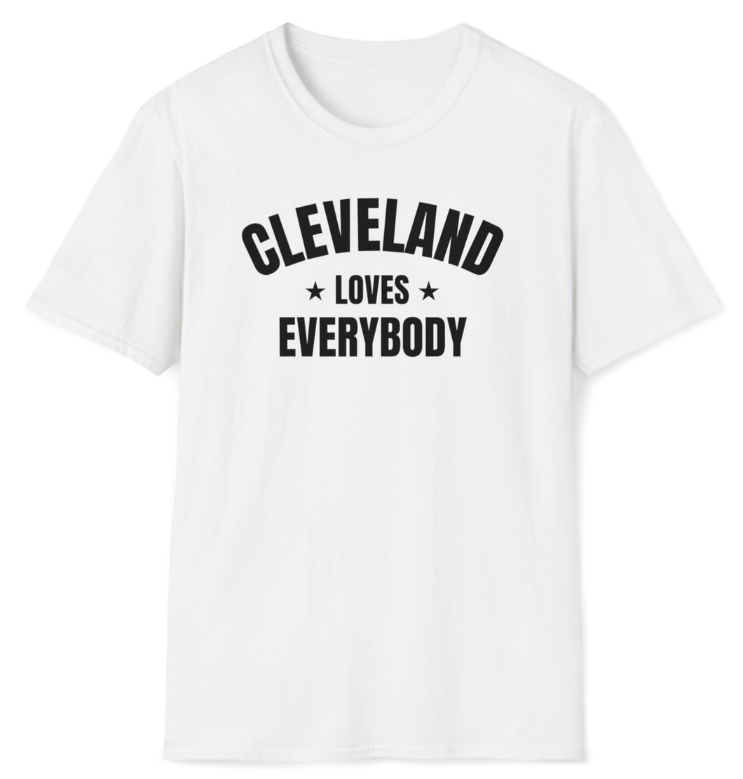 SS T-Shirt, OH Cleveland - White