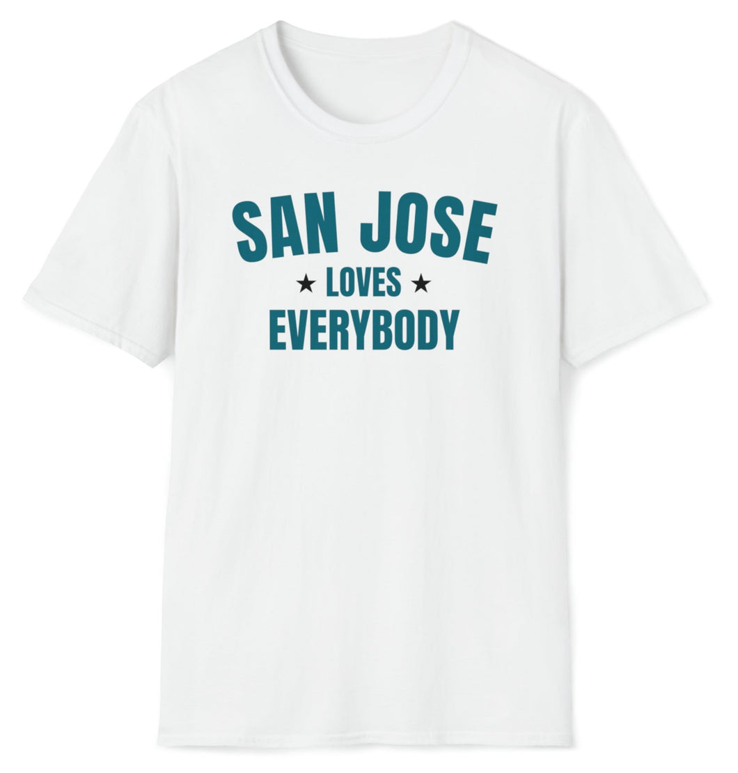 SS T-Shirt, CA San Jose - Teal