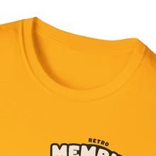 Load image into Gallery viewer, SS T-Shirt, Retro Memphis Mic on the Chest - Multi Colors
