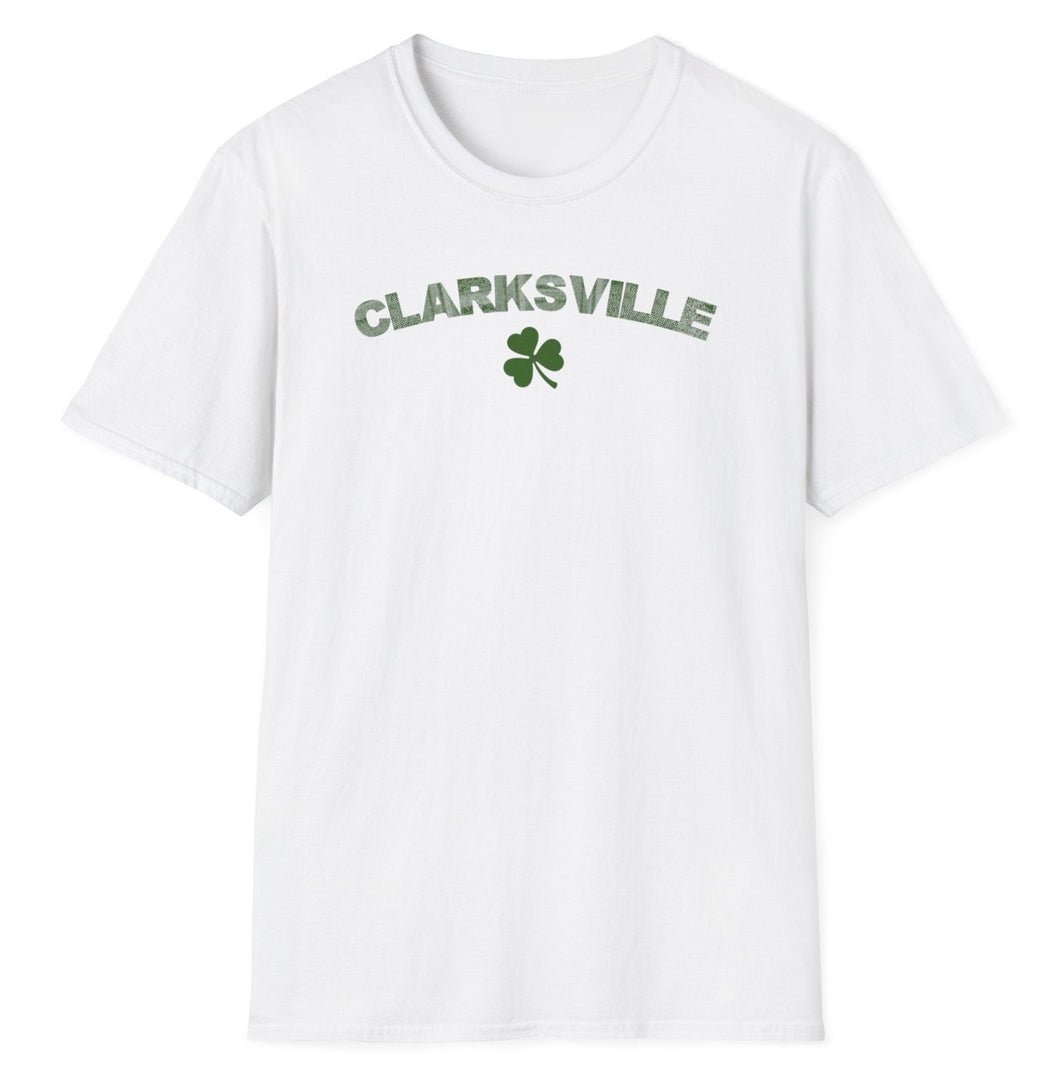SS T-Shirt, Clarksville's Faded Shamrock