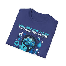 Load image into Gallery viewer, SS T-Shirt, You Are Not Alone - Multi Colors
