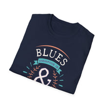 Load image into Gallery viewer, SS T-Shirt, Blues &amp; Beer - Multi Colors
