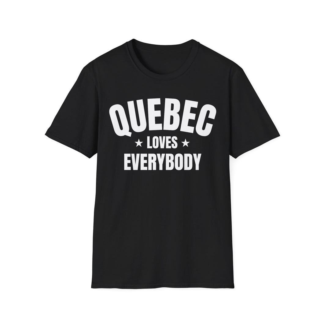 SS T-Shirt, CAN Quebec - Black