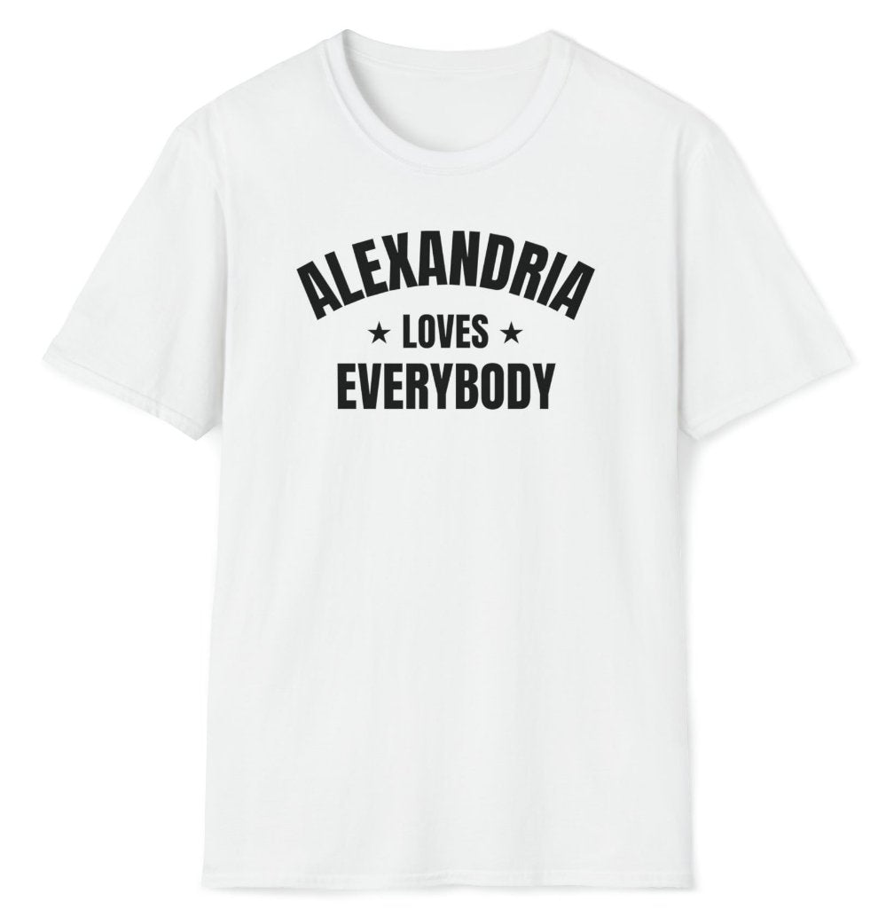SS T-Shirt, VA Alexandria - White