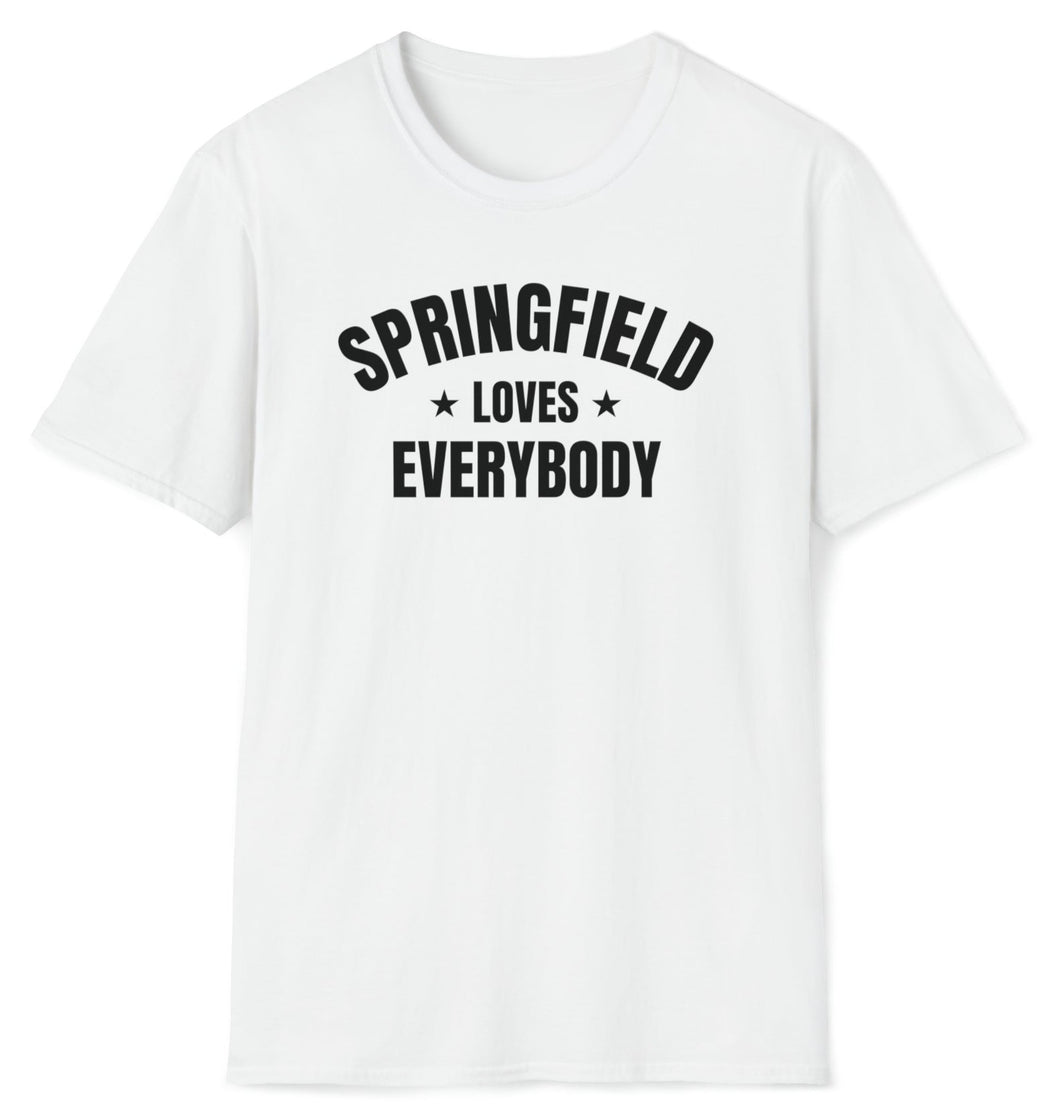 SS T-Shirt, MA Springfield - White | Clarksville Originals