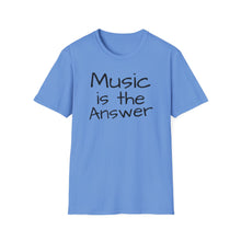 Load image into Gallery viewer, T-Shirt, Music is the Answer - Multi Colors
