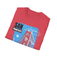 Load image into Gallery viewer, SS T-Shirt, San Francisco Art - Multi Colors
