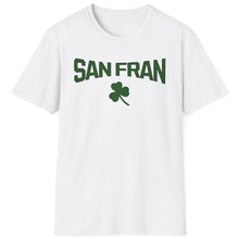 Load image into Gallery viewer, SS T-Shirt, San Francisco Shamrock - Multi Colors
