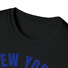 Load image into Gallery viewer, SS T-Shirt, NY New York - Black &amp; Blue | Clarksville Originals
