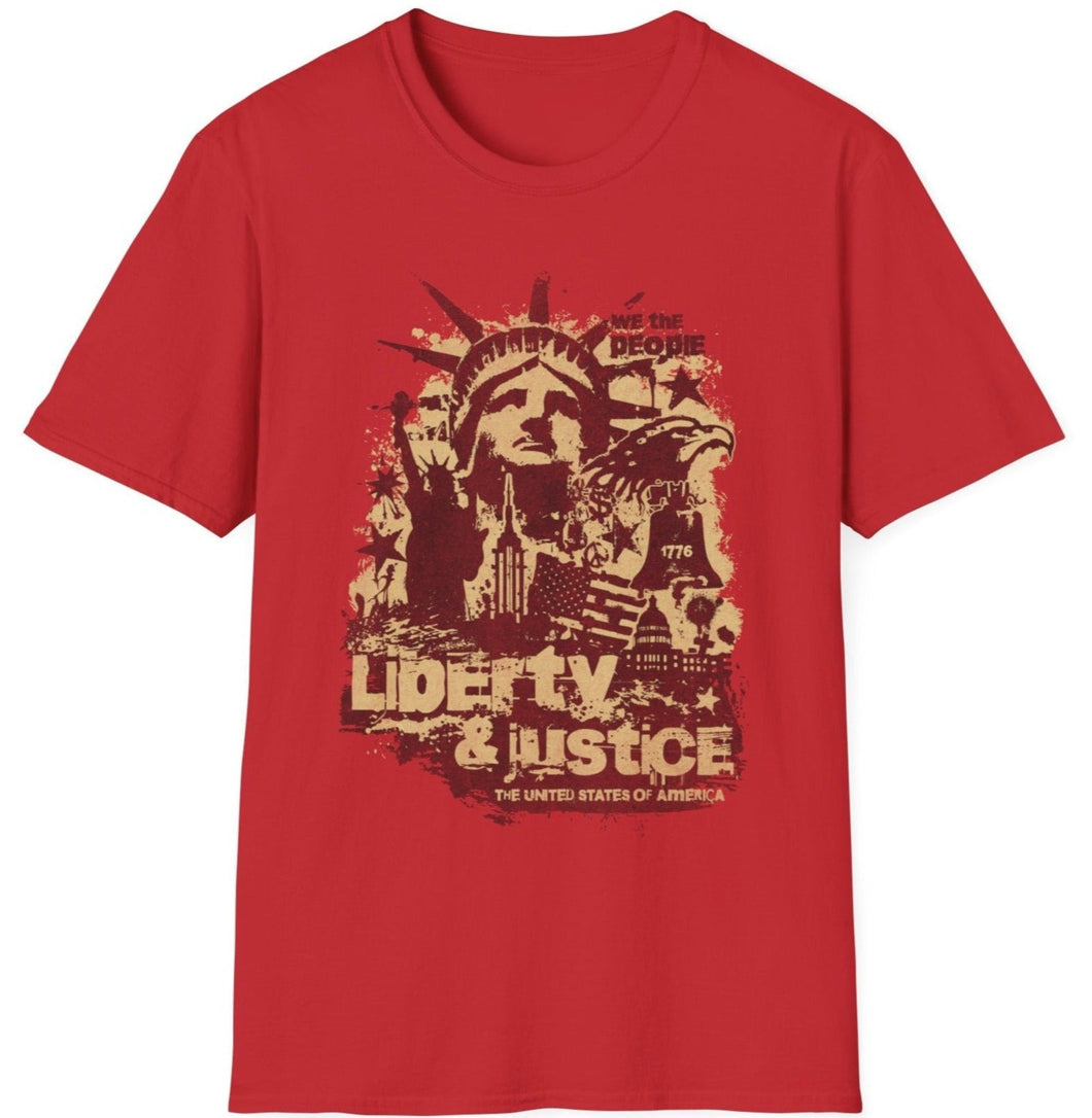 SS T-Shirt, Liberty & Justice
