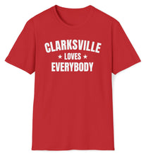 Load image into Gallery viewer, SS T-Shirt, IN Clarksville - Red
