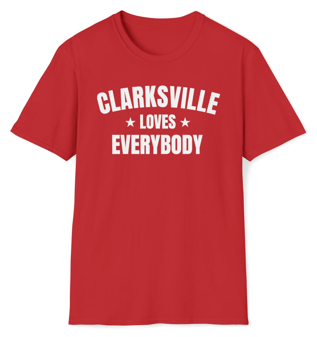 SS T-Shirt, IN Clarksville - Red