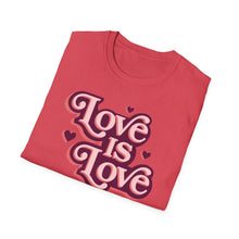 Load image into Gallery viewer, SS T-Shirt, Love Is Love - Multi Colors
