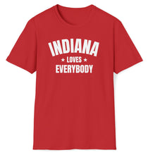 Load image into Gallery viewer, SS T-Shirt, IN Indiana - Red
