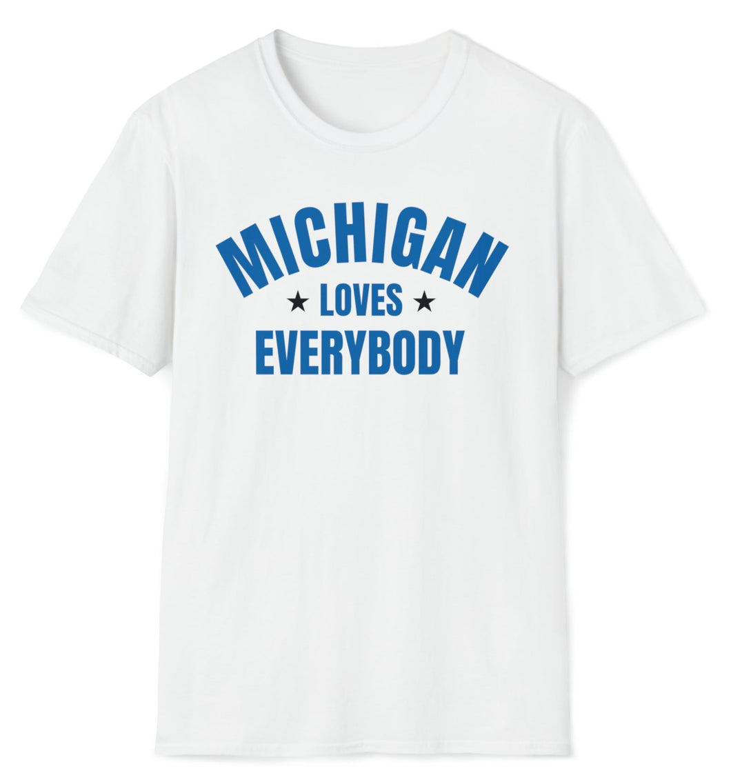 SS T-Shirt, MI Michigan - Teal