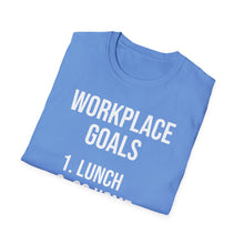 Load image into Gallery viewer, SS T-Shirt, Workplace Goals - Multi Colors
