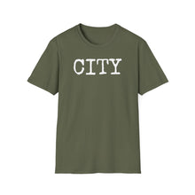 Load image into Gallery viewer, SS T-Shirt, City - White - Multi Colors
