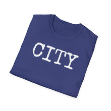 Load image into Gallery viewer, SS T-Shirt, City - White - Multi Colors
