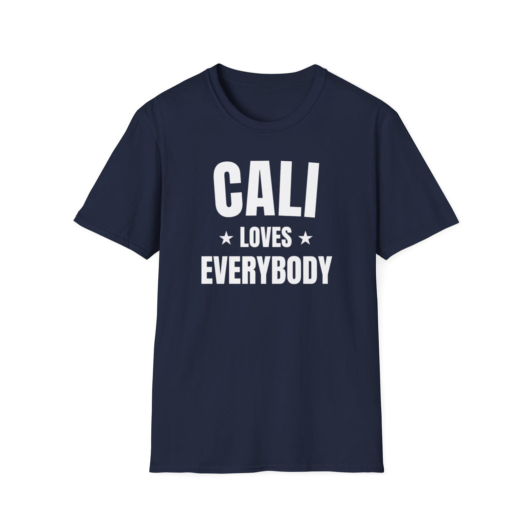 SS T-Shirt, CA Cali - Multi Colors