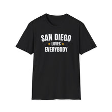 Load image into Gallery viewer, SS T-Shirt, CA San Diego White - Multi Colors
