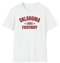 Load image into Gallery viewer, SS T-Shirt, OK Oklahoma - Red | Clarksville Originals
