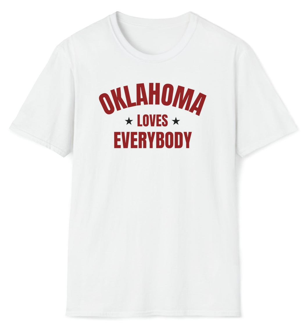 SS T-Shirt, OK Oklahoma - Red | Clarksville Originals