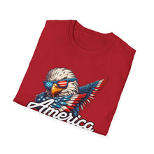 Load image into Gallery viewer, SS T-Shirt, One Cool Eagle - Multi Colors
