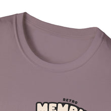 Load image into Gallery viewer, SS T-Shirt, Retro Memphis Mic on the Chest - Multi Colors
