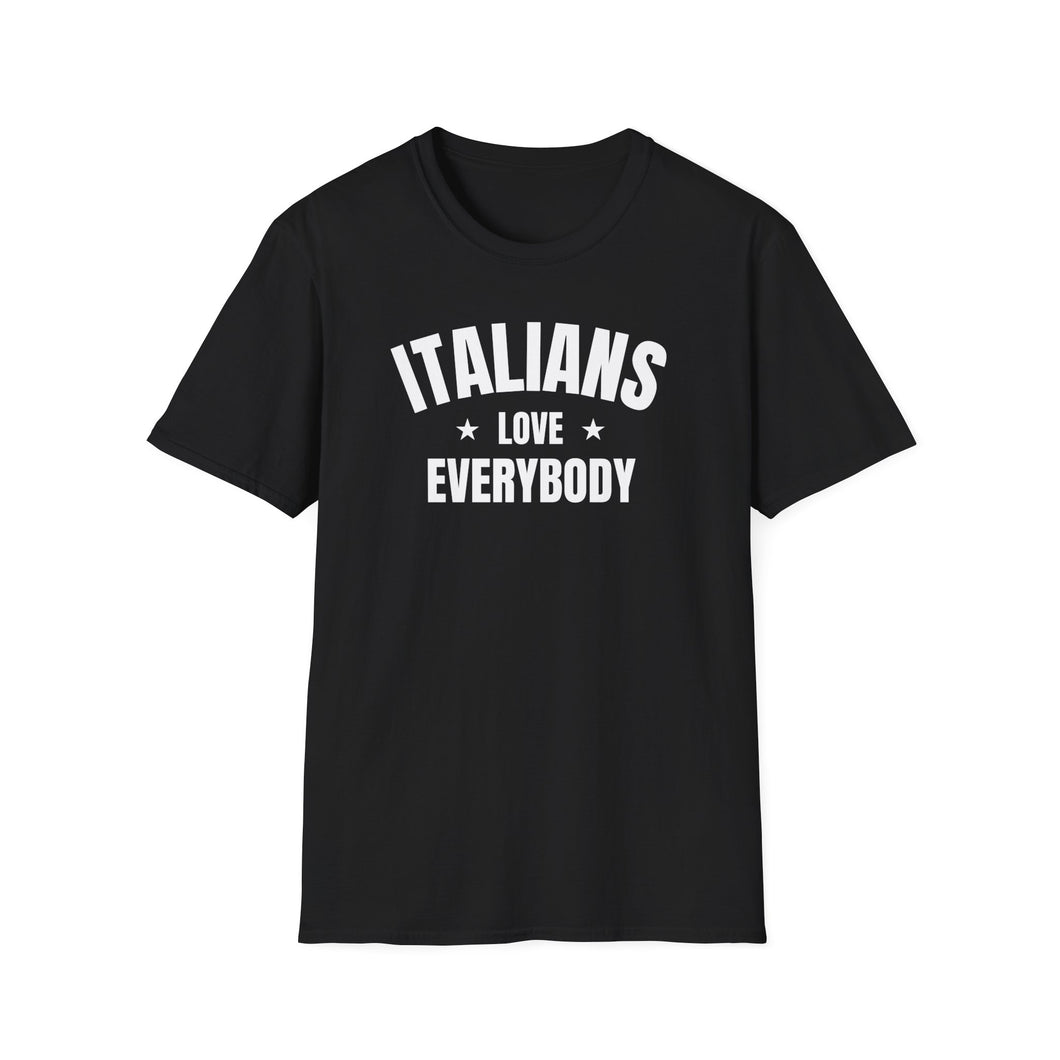 SS T-Shirt, IT Italians - Black