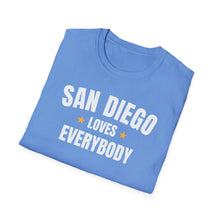 Load image into Gallery viewer, SS T-Shirt, CA San Diego White - Multi Colors

