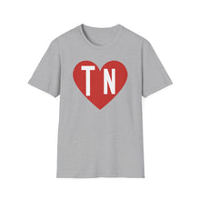Load image into Gallery viewer, SS T-Shirt, Heart in TN - Multi Colors
