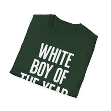 Load image into Gallery viewer, SS T-Shirt, White Boy of the Year - Multi Colors
