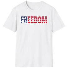 Load image into Gallery viewer, SS T-Shirt, Freedom Backdrop - Multi Colors
