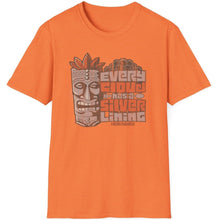 Load image into Gallery viewer, SS T-Shirt, Every Cloud Tiki - Multi Color
