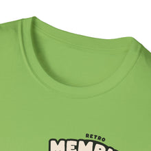 Load image into Gallery viewer, SS T-Shirt, Retro Memphis Mic on the Chest - Multi Colors
