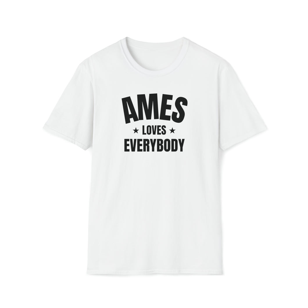 SS T-Shirt, IA Ames - White