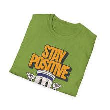Load image into Gallery viewer, SS T-Shirt, Stay Positive - Multi Colors
