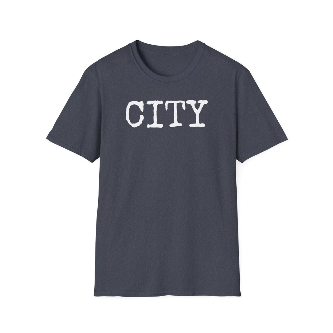 SS T-Shirt, City - White - Multi Colors