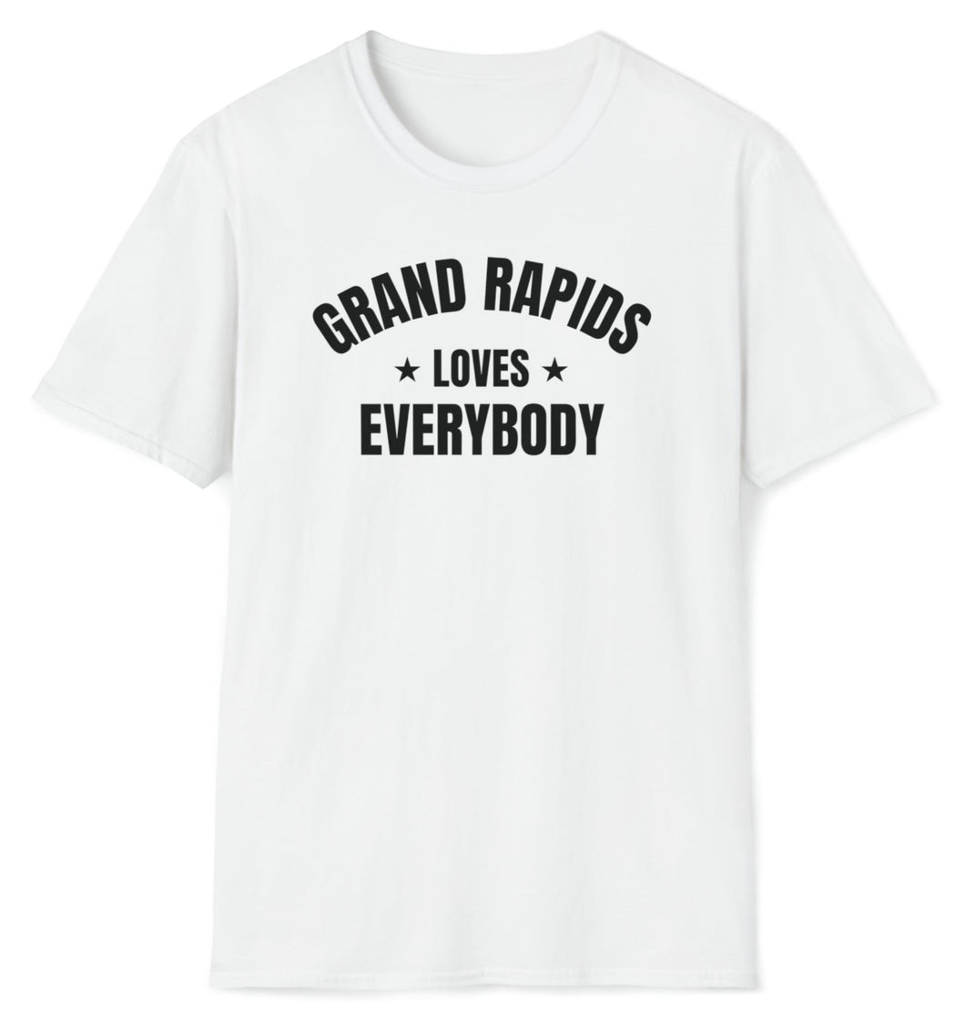 SS T-Shirt, MI Grand Rapids - White