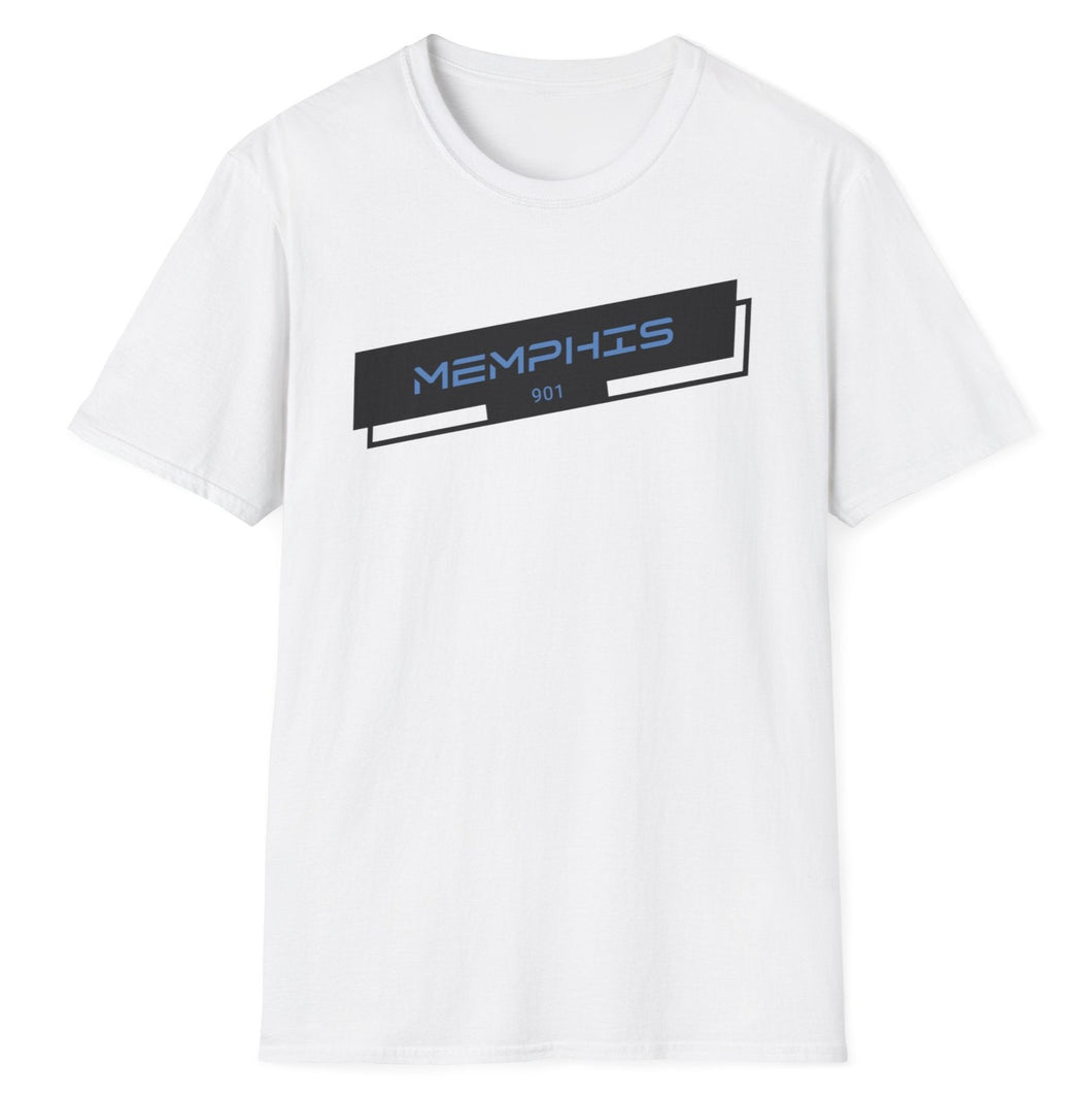 SS T-Shirt, Memphis Boards - Blue