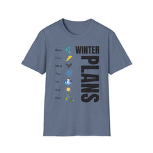 Load image into Gallery viewer, SS T-Shirt, Winter Plans - Multi Colors
