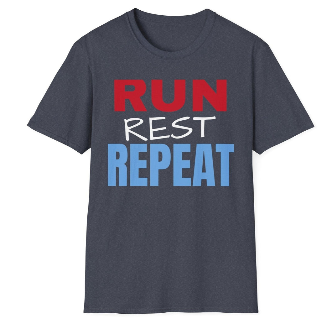 SS T-Shirt, Run Rest